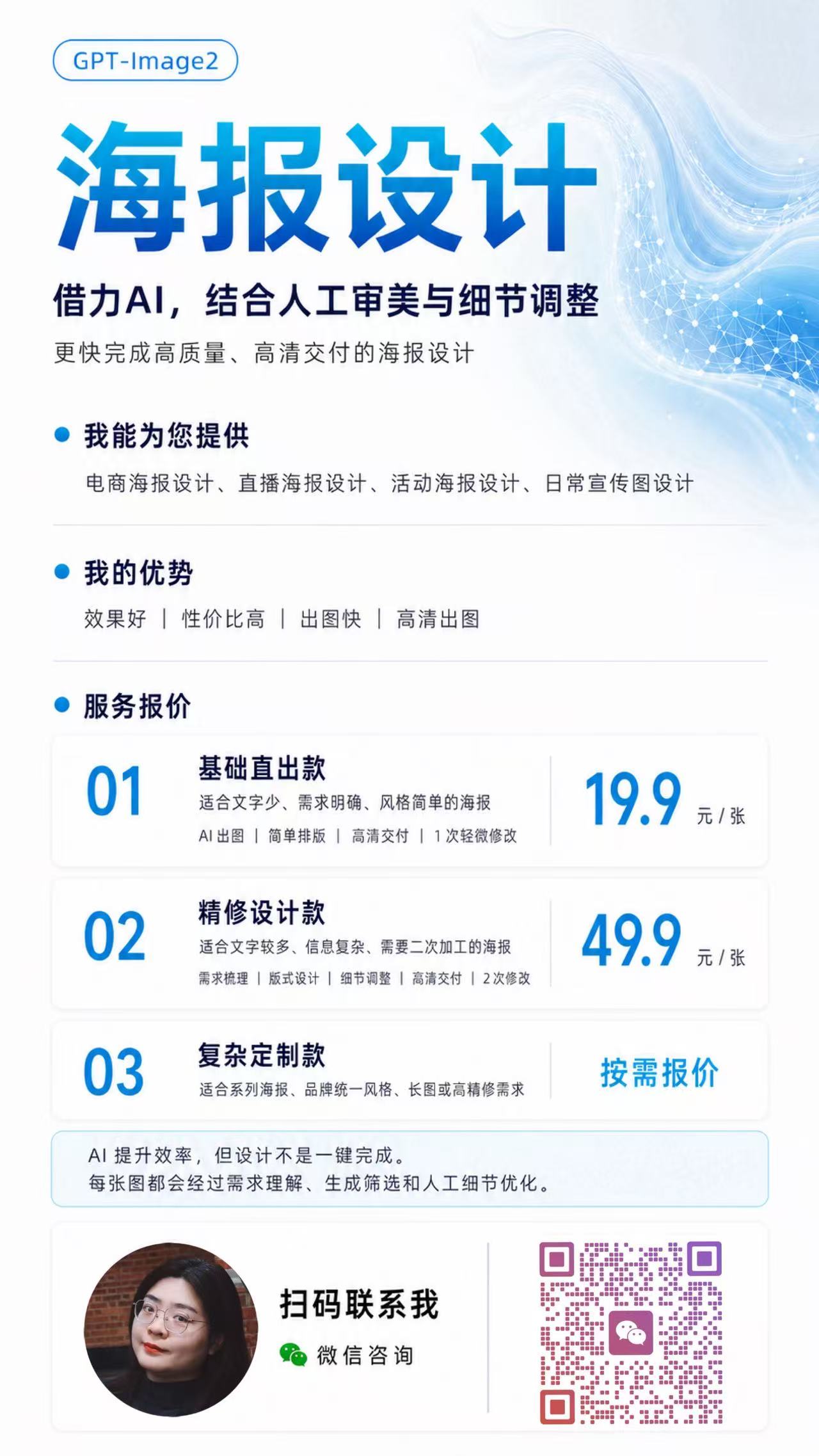 AI 海报制作服务详情